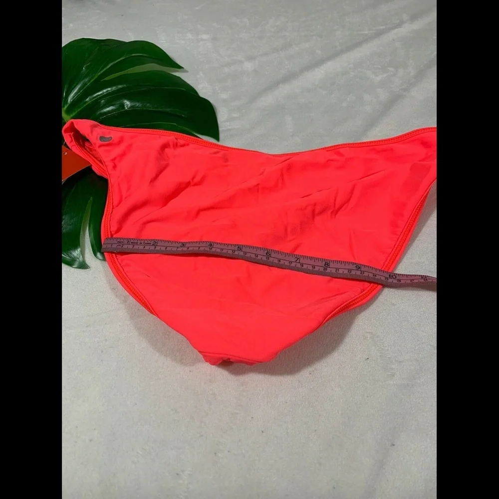 NWT Zella Hipster‎ Bikini Bottoms Neon Coral Samba